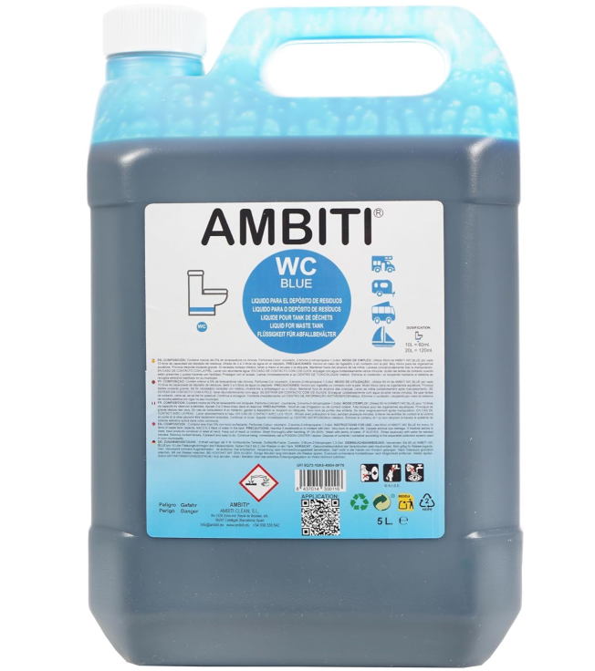 Ambiti WC Blue 5 L.